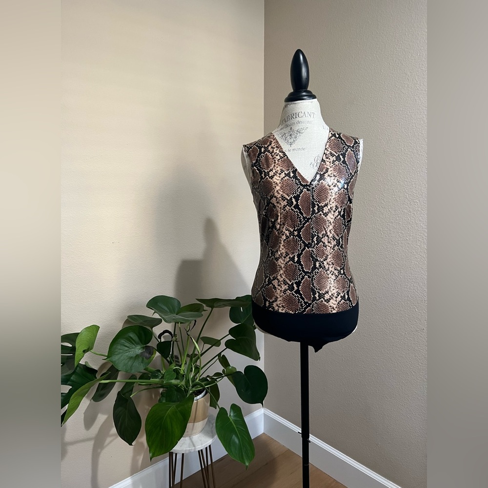 Snake Print Body Suit